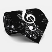 Cravate Musique en moi_ (Roulé)