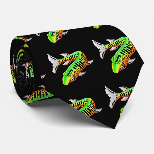 Cravate musquée de Firetiger (Roulé)