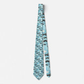 Cravate Mustache Dapper Pattern Necktie Tie (Devant)