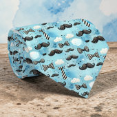 Cravate Mustache Dapper Pattern Necktie Tie