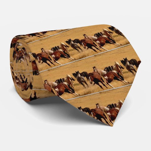 Cravate Mustangs (Roulé)