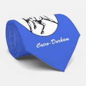 Cravate Mustangs de Caire-Durham (Roulé)