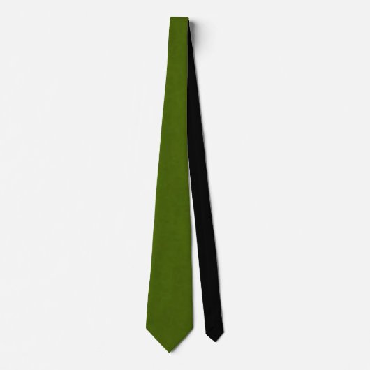 Cravate MVB Olive Green Solide (Devant)