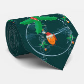 Cravate My Pet Fish - Customisé (Roulé)