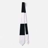 Cravate Mydeas | Bleu et blanc Extra Wide Stripes (Devant)