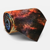 Cravate Mystic Mountain dans l'espace NASA (Roulé)