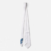 Cravate narval bleu mignon (Dos)