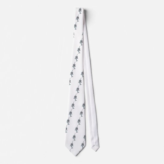 Cravate Narwhal heureux (Devant)