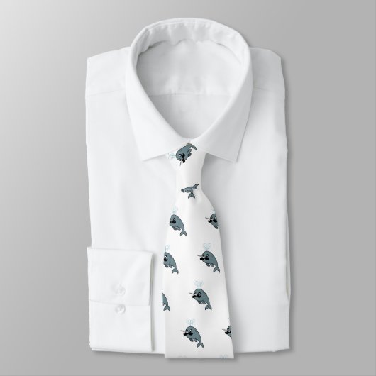 Cravate Narwhalstache (Attaché)