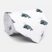 Cravate Narwhalstache (Roulé)