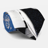 Cravate NASA Space Shuttle Discovery Earth Orbit (Roulé)