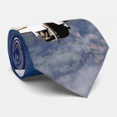 Cravate NASA Space Shuttle Endeavour STS-113 Earth Orbit (Roulé)