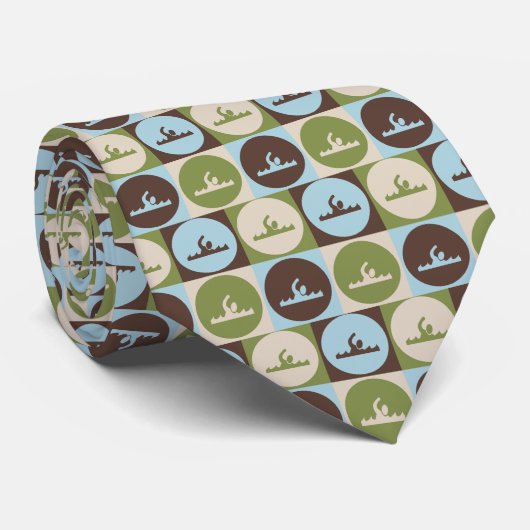 Cravate Natation d'art de bruit (Roulé)