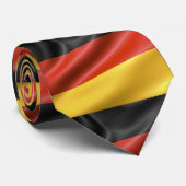 Cravate national allemand - Art moderne unique (Roulé)