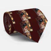 CRAVATE NATIVITÉ AVEC ANGELS - MAGIE DE NOËL (Roulé)