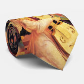 Cravate NATIVITÉ AVEC ANGELS - MAGIE DE NOËL Musicale (Roulé)