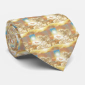 Cravate Nativité de Jésus de bébé avec les agneaux et (Roulé)