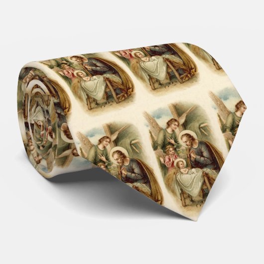 Cravate : Nativité de St Joseph (Roulé)