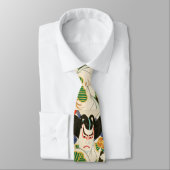 Cravate Natori Shunsen Bando Hikosaburo trente-six Kabuki (Attaché)