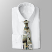 Cravate Nature Abstraite (Attaché)