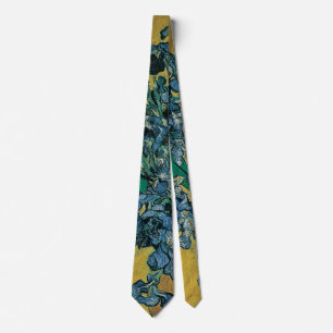 Cravate Nature morte Vase aux iris de Vincent van Gogh