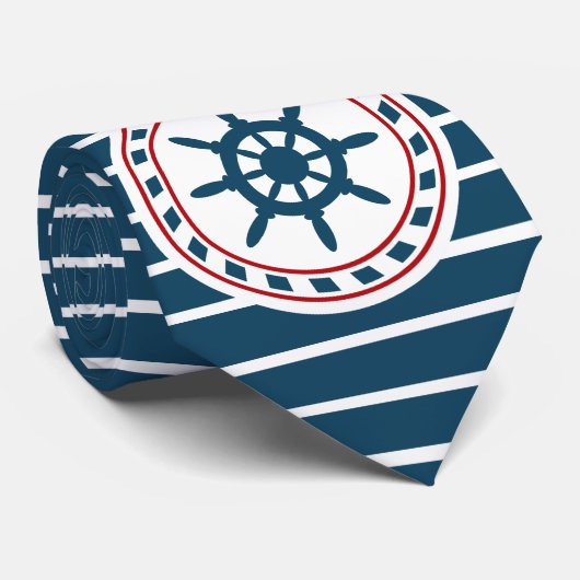 Cravate Nautical design (Roulé)