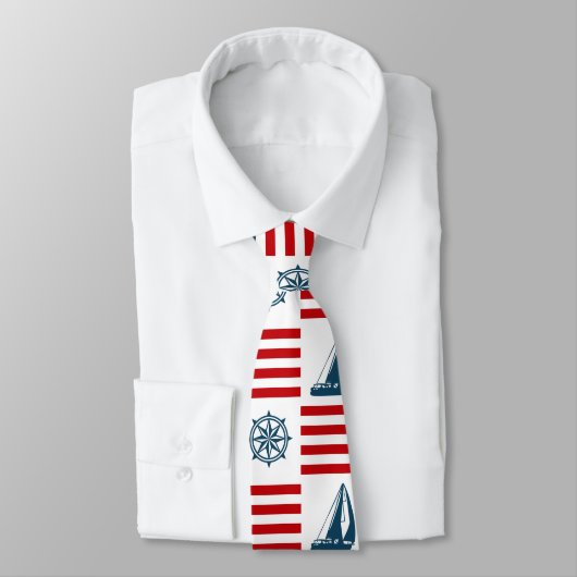 Cravate Nautical design (Attaché)