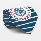 Cravate Nautical design (Roulé)