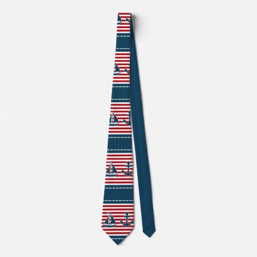 Cravate Nautical design (Devant)