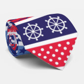 Cravate Nautical design (Roulé)
