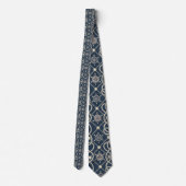 Cravate Nautical Ropes Custom Necktie (Dos)