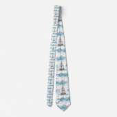 Cravate Nautical Sea Life Custom Necktie (Dos)