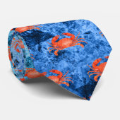 Cravate Nautical Waves Design 2 (Roulé)