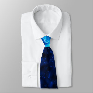 Cravate Nautique Blue Jellyfish Marine Life