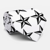 cravate nautique d'étoile de tatouage (Roulé)