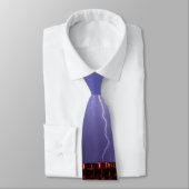 Cravate Navarre Floride Lightning Storm Neck Tie (Attaché)