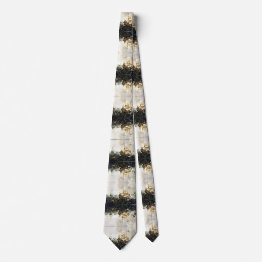 Cravate Navires néerlandais des années 1600 (Devant)