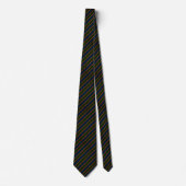 Cravate Navy Blue Multi-Stripe  (Devant)