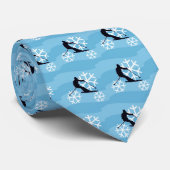 Cravate navyskiiilkj, (Roulé)