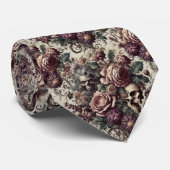 Cravate Né à Bloom - gothique victorien (Roulé)
