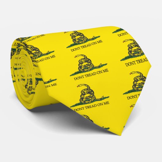 Cravate Ne marchez pas sur moi (Roulé)