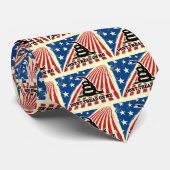 Cravate Ne me trompe pas de patriotique (Roulé)