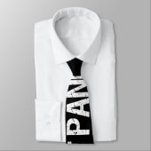 Cravate Ne paniquez pas (Attaché)