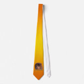 Cravate Ne Pas Déranger (Jaune/Orange) (Devant)