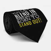 Cravate Né pour se lever (Roulé)