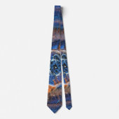 Cravate Nebula Necktie de l'oeil du chat (Devant)