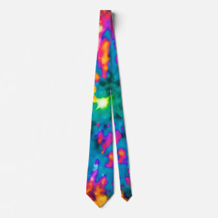 Cravate Nebula planétaire NGC 6751 Pop Art Psychedelic