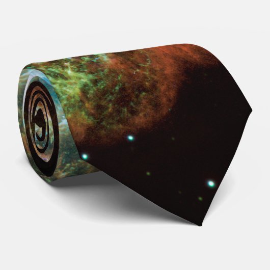 Cravate Nébuleuse de crabe (Roulé)