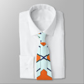 Cravate Neck Tie, A multicolor fabric print pattern design (Attaché)