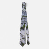 Cravate Necktie - Azalée blanche (Devant)